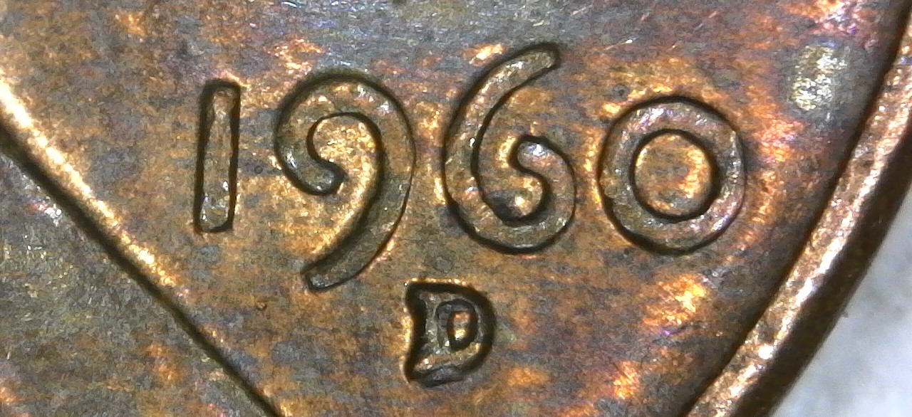 1960-D-Large-Date-Lincoln-Cent-RPM-054-Stage-C-First-Variety-Of-The-Year